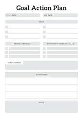 Goal Action Plan