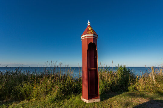 28-06-2022 North Zealand Denmark - Guard post tower on the northern part