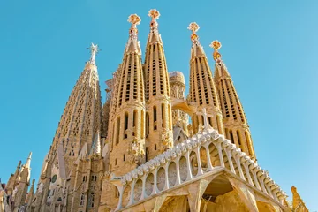 Foto auf Acrylglas Sagrada Família is a Roman Catholic basilica in Barcelona, Spain © Nina