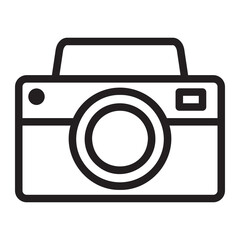camera line icon