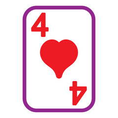 Fototapeta premium poker cards