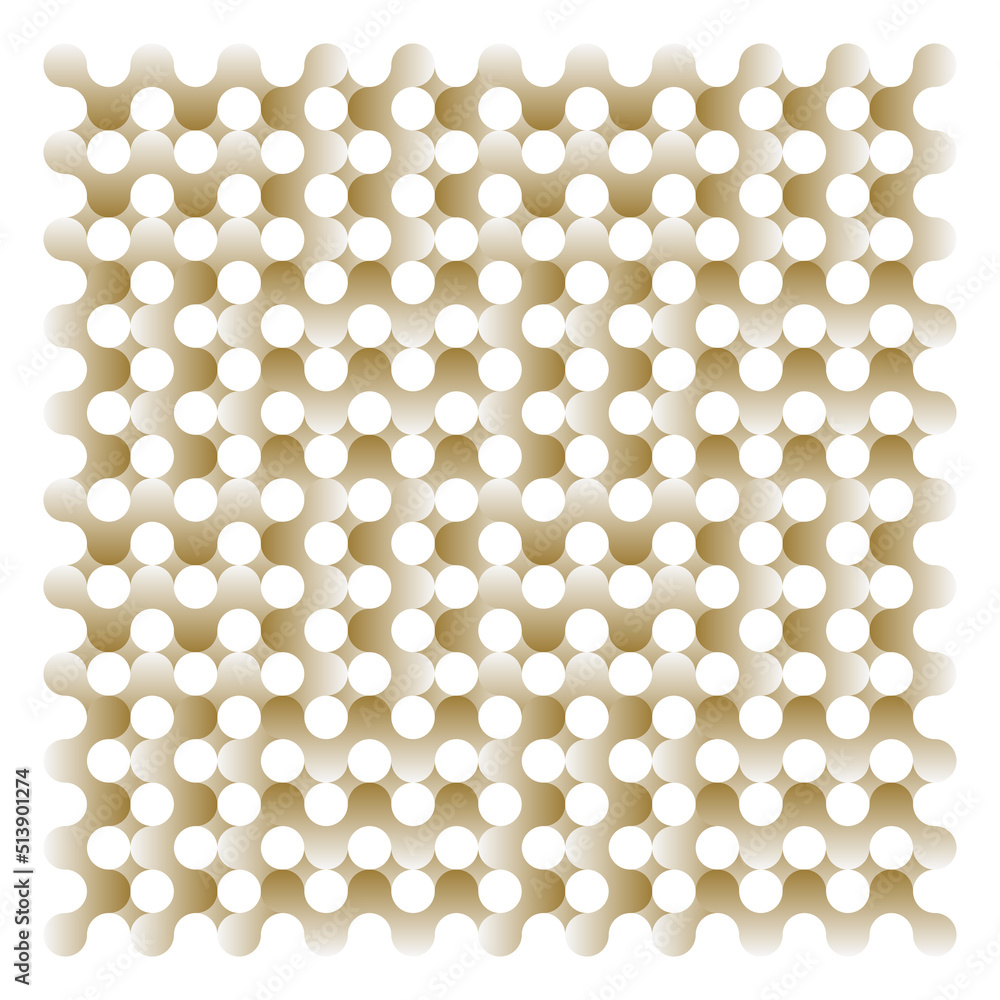 Aufkleber minimal art graphic pattern design aesthetics made with abstract vector geometric shapes