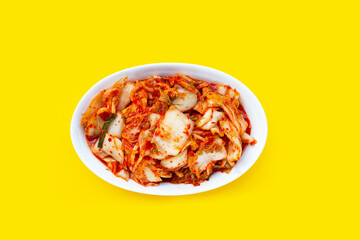Kimchi, Korean dish of spicy fermented vegetables
