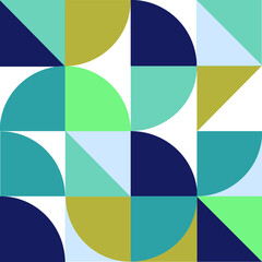 Obraz premium Abstract vector geometric pattern with simple shape background for banner, poster etc.