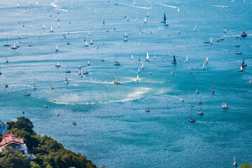 Barcolana. Largest regatta in the world. Trieste