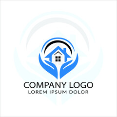 Real state company logo design