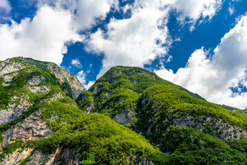 Wanderung zum Boka Wasserfall im Soca-Valley - Bovec - Slowenien