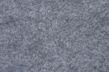 Gray fabric felt soft material textured background