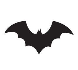 bat icon vector illustration