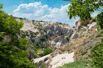 Goreme National Park is the Christian heart of Cappadocia and cave dwelling settlements in the rock of Turkey.