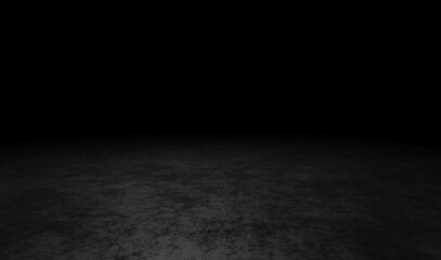 3d render view of rusty iron texture in dark wallpaper backgrounds