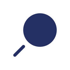 Search white black glyph ui icon. Find information online. Seek for query result. User interface design. Silhouette symbol on white space. Solid pictogram for web, mobile. Isolated vector illustration