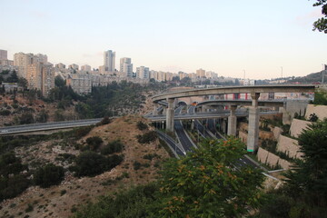bridge over the road