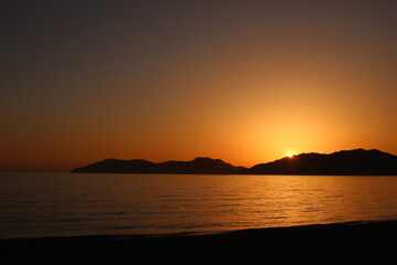 SDGs地球の神秘 海とソラ！山口県の夕日と海の輝くヒカリ！