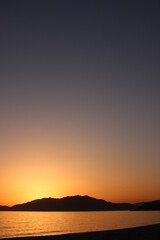 SDGs地球の神秘 海とソラ！山口県の夕日と海の輝くヒカリ！