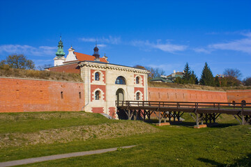 Szczebrzeska Gate of fortifications in Zamosc, Poland	