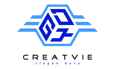 GDY three letter geometrical wings logo design vector template. wordmark logo | emblem logo | monogram logo | initial letter logo | typography logo | business logo | minimalist logo | - obrazy, fototapety, plakaty