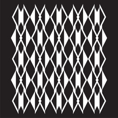 Abstract seamless pattern background in flat design illustration with simple graphic design