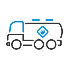 Oil Truck Icon