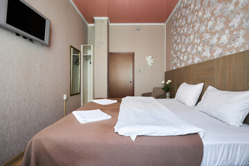 Photo of the hostel room with details