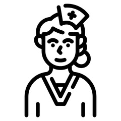 nurse line icon