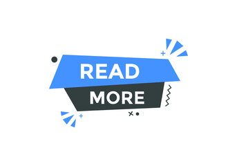 Read More button. Read More web templates. Social Media banner.