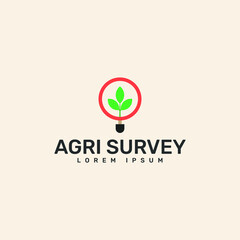 agriculture survey logo template
