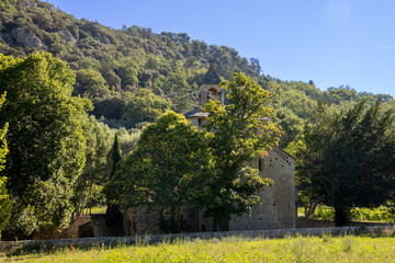 vue de la chapelle du Groseau dans le Vaucluse