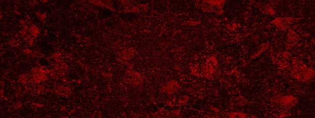 Blood Dark Wall Texture Background. Halloween background, scary wall for background. Cracked shabby old cement, dark slate background toned classic red color, old textured background.