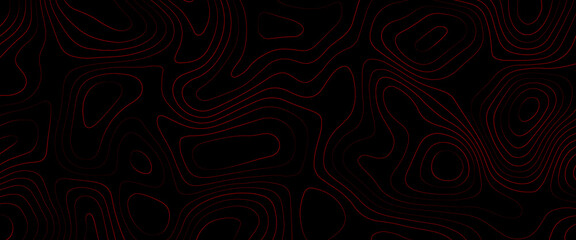 Fototapeta na wymiar Topographic multicolored linear background for design, abstraction with place for text, Topographic background and texture, monochrome image. 3D waves, contour background. wood grain texture. 