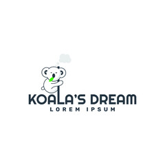 koala logo template © Talha D