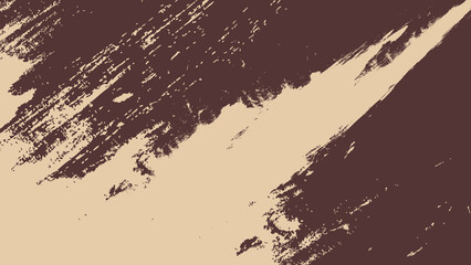 Abstract Brown Paint Grunge Texture Background