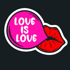 lgbt pride graphic elements, logos, stickers