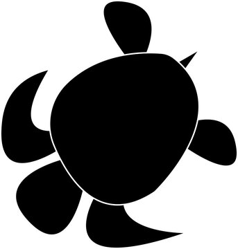 recommend clip art: turtle silhouette