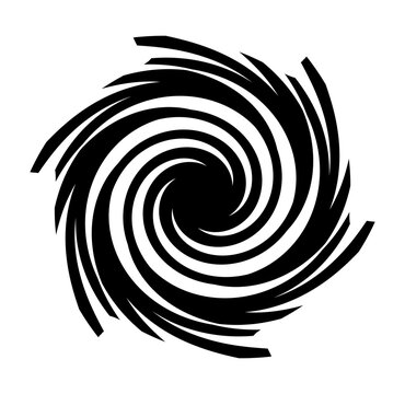 Espiral bucle negro