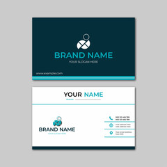 elegant modern business card design template