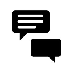 Chat Icon Vector Symbol Design Illustration