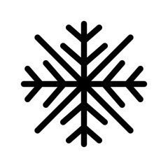 Snow Icon Vector Symbol Design Illustration