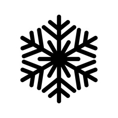 Snow Icon Vector Symbol Design Illustration