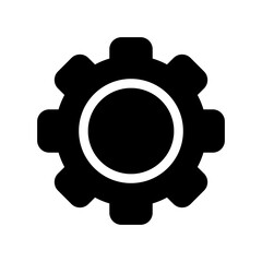 Settings Icon Vector Symbol Design Illustration
