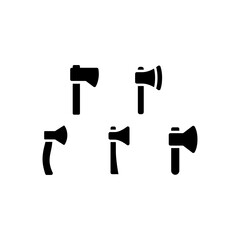 Axe Icon Set Vector Symbol Design Illustration