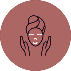 Facial treatment Icon