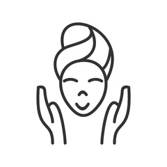 Facial treatment Icon