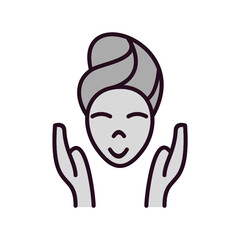Facial treatment Icon