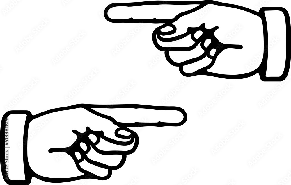 Poster hand gesture icon design template vector isolated.eps