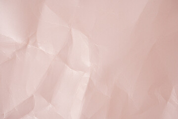 Wrinkled pink pearl paper