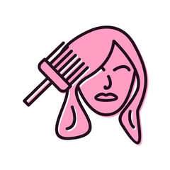Hair dye Icon