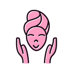 Facial treatment Icon