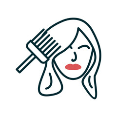 Hair dye Icon