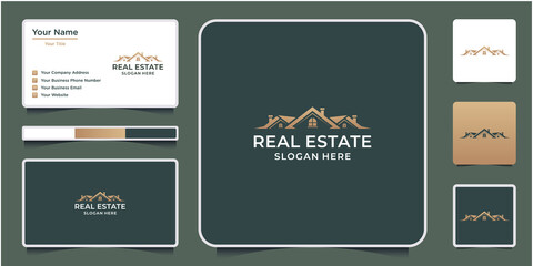 Real estate logo design home house logo creative 